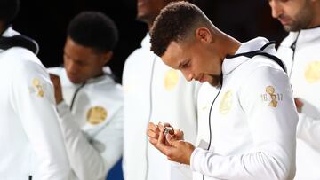 Stephen Curry y los Golden State Warriors volverán a recibir el anillo de campeones de la NBA.