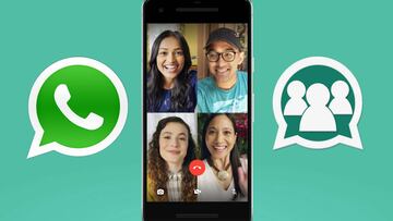WhatsApp activa las videollamadas en grupo para Android y iPhone, así funcionan