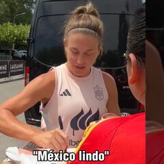 Alexia Putellas se roba el corazón de los mexicanos con este gesto