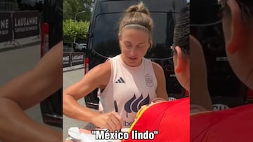 Alexia Putellas se roba el corazón de los mexicanos con este gesto