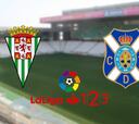 Córdoba 1 - 0 Tenerife: resumen, resultado y goles del partido