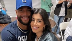 Dak Prescott, quarterback de los Dallas Cowboys, y su novia Sarah Jane Ramos anunciaron que se convertirán en padres de una niña.