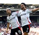 ¡Qué racha! El golazo de Raúl Jiménez al Dibu Martínez en el Fulham-Aston Villa