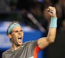 Nadal aplasta a Federer y jugará su tercera final en Australia