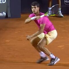 Muy feo lo de Norrie a Alcaraz con el partido así haciendo esto: fair play inexistente