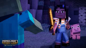 Captura de pantalla - Minecraft: Story Mode (360)