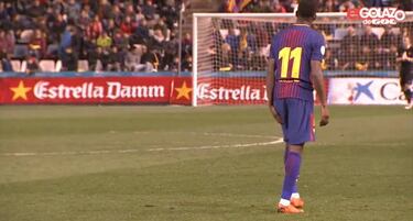 Dembelé, obsesionado en Lleida con el estado de sus isquios