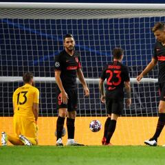 El Atlético creció en Liga... y se desinfló en el peor momento