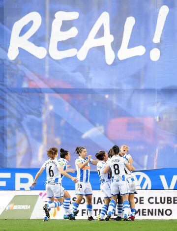 Así fue la celebración de la Real Sociedad tras su pase a la final