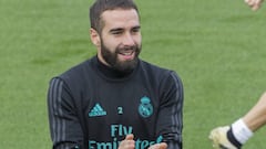 Carvajal y Modric, en la lista del Madrid para el derbi