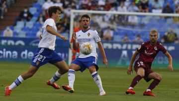 El Zaragoza empató a uno frente al Sanse en La Romareda.