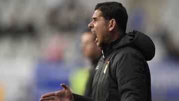 Fernando Hierro, entrenador del Oviedo