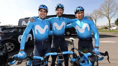 Landa, Valverde y Quintana reconocen la etapa de pavé del Tour de Francia