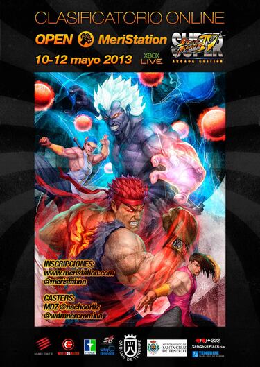 3.500 euros en premios para el Open MeriStation SSFIV en TLP Tenerife