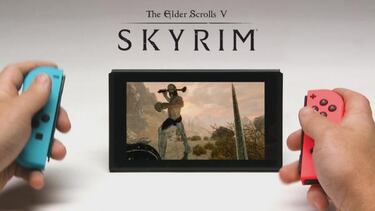 Así es Skyrim en Nintendo Switch, compatible con amiibo