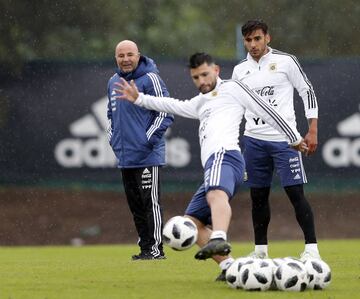 Buenos Aires 17 Mayo 2018, Argentina
Preparativos de la seleccion Argentina en el Predio de la AFA en Ezeiza, donde estÃ¡n 

Foto Ortiz Gustavo
