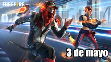 Códigos Free Fire de hoy 3 de mayo de 2021