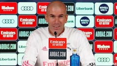 Zinedine Zidane says Atlético Madrid are favourites