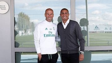 Zidane con Trezeguet.