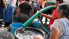 Cortes de agua en CDMX: conoce las colonias afectadas y desde cuándo inicia