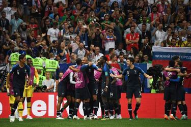 Francia campeón del Mundial Rusia 2018 ante Croacia
