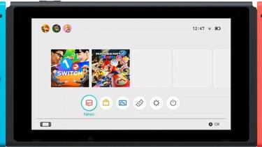 Nintendo Switch llegará sin ningún software descargado