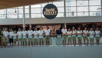 Time Out Market Barcelona, el mercado oficial del Sail Team BCN