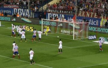 Saúl marcó el 2-0.