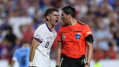 Why did the referee not shake Christian Pulisic’s hand after USMNT defeat to Uruguay?