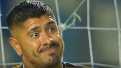 Caritas y bailes: el show de Sánchez en la tanda ante Unión