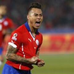 Eduardo Vargas se convierte en el sexto goleador de La Roja