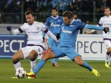 Grupo G: Zenit - Austria de Viena.