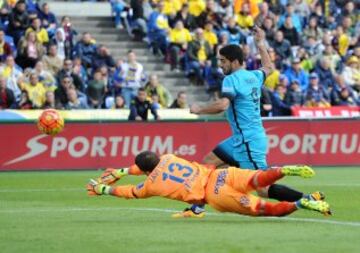 Gol 0-1 de Luis Suárez.