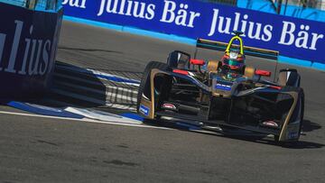 Jean-Eric Vergne en el ePrix de Punta del Este.