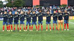 En imágenes, el duelo entre Colombia y Uruguay en la última fecha de la fase de grupos del Sudamericano Femenino Sub 17.