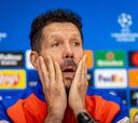 Simeone: “Esta nueva Champions invita a estar más atentos..."