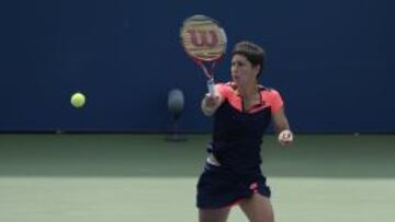 Carla Suarez, en su encuentro ante Coco Vandeweghe.
