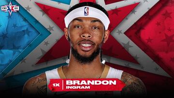 Brandon Ingram (New Orleans Pelicans) (25+6,3+4,3).