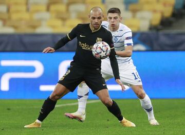 Martin Braithwaite y Vitaliy Mykolenko.