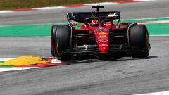 Charles Leclerc (Ferrari F1-75). Barcelona, Espa&ntilde;a. F1 2022.