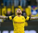 Los goles de Alcácer han dado el liderato y 13 puntos al Dortmund