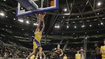 <b>AL FIN UNA VICTORIA.</b> Tras seis derrotas en la ACB el conjunto español vuelve a ganar en Europa.