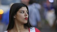 La belleza paraguaya se tomó la previa del duelo Paraguay-Chile