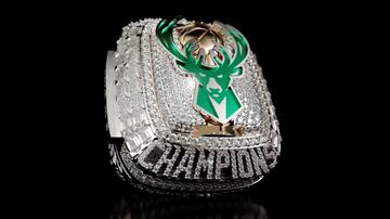 Los detalles del anillo de campeón de los Milwaukee Bucks