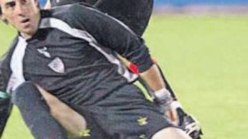 <b>CAMBIO DE CROMOS. </b>Lafuente podría llegar por Gorka, mientras Dani se congratula por los fichajes.