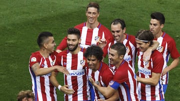 Simeone ha aprendido ya a jugar al ataque con el Atlético