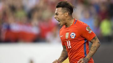 Eduardo Vargas tiene 27 goles en la selecci&oacute;n chilena. Qued&oacute; a dos de Carlos Caszely, que es el cuarto goleador hist&oacute;rico de la Roja.