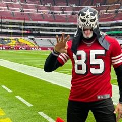 George Kittle, el jugador de 49ers que se inspira en la lucha libre mexicana