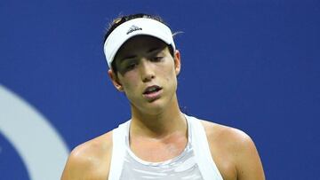 Batacazo de Garbiñe Muguruza ante la número 48 del mundo