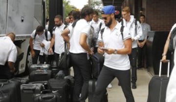 Zidane's Real Madrid arrival in Columbus Ohio